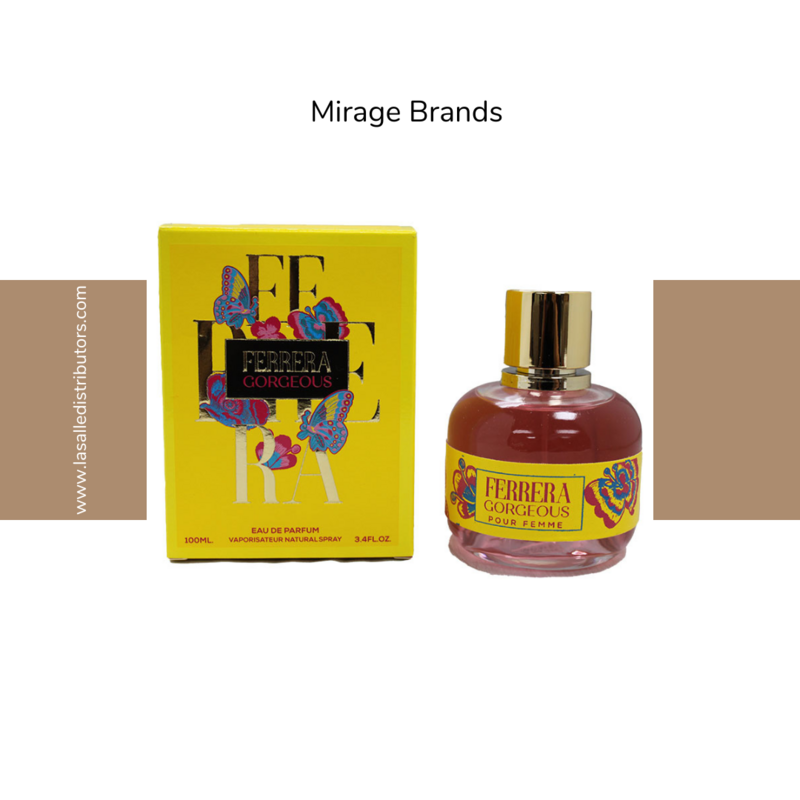 Mirage Brands 3.4 Oz EDP Spray - Ferrera Gorgeous (Inspired By CH Beauties By Carolina Herrera)