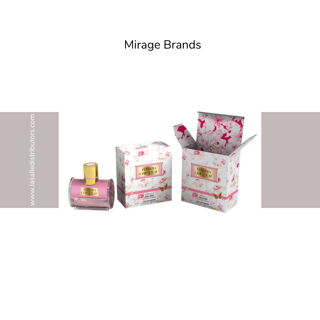 Mirage Brands 3.4 Oz EDP Spray - Ferrera Chic L&#39;eau (Inspired By CH Leau By Carolina Herrera)