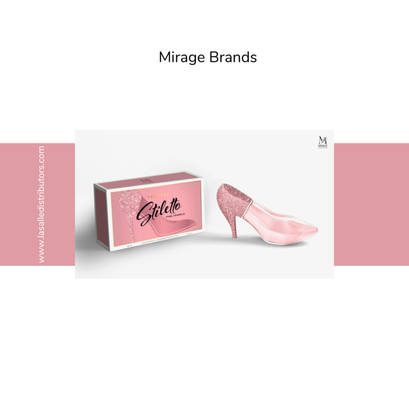 Mirage Brands 3.4 Oz EDP Spray - Ferrera Stiletto Pink Sparkle (Inspired By Good Girl Pink Collector By Carolina Herrera)