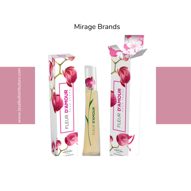 Mirage Brands 3.4 Oz EDP Spray - Fleur D&#39;Amour (Inspired By Flower By Kenzo)