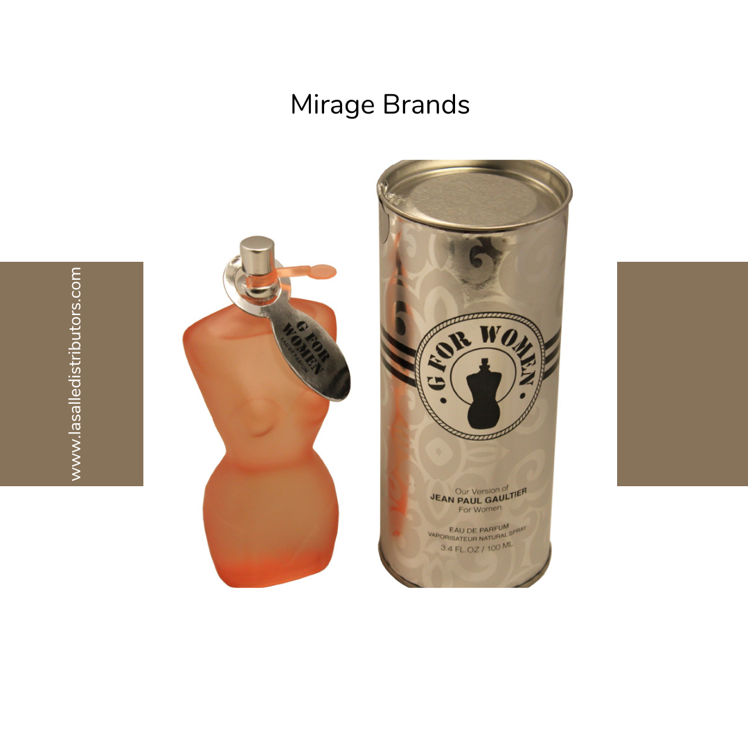 Mirage Brands 3.4 Oz EDP Spray - G For Women (Inspired By Jean Paul Gaultier Women)