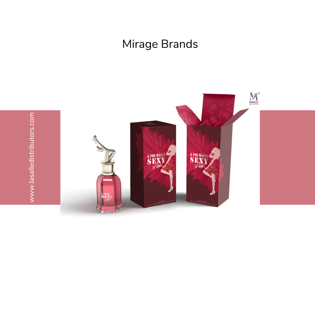 Mirage Brands 3.4 Oz EDP Spray - G For Women Sexy In Red (Inspired By So Scandal By Jean Paul Gaultier)
