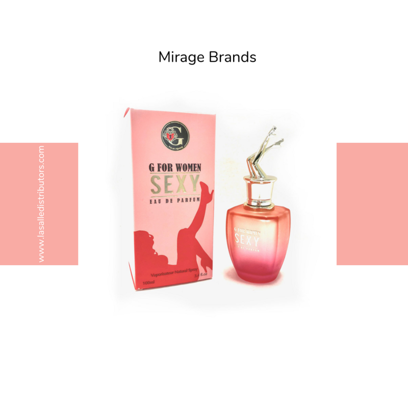 Mirage Brands 3.4 Oz EDP Spray - G For Women Sexy (Inspired By Scandal By Jean Paul Gaultier)
