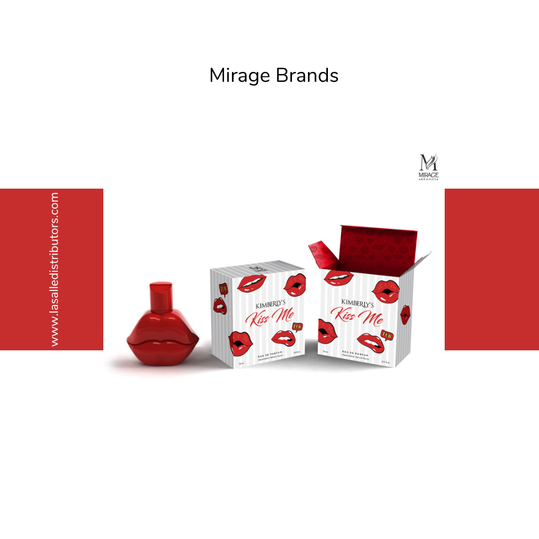 Mirage Brands 3.4 Oz EDP Spray - Kimberly Kiss Me (Inspired By KKW Kylie Red By Kylie Kardashian)