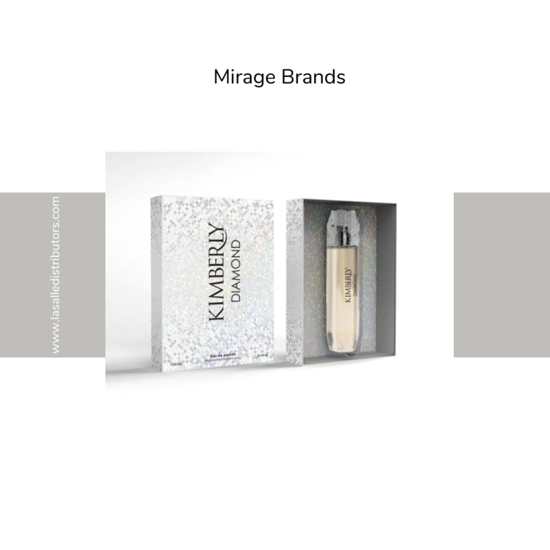 Mirage Brands 3.4 Oz EDP Spray - Kimberly Diamond (Inspired By KKW Kim Kardashian Crystal Gardenia)