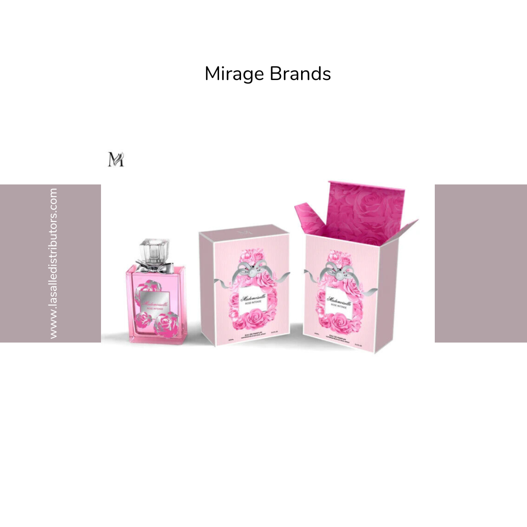 Mirage Brands 3.4 Oz EDP Spray - Mademoiselle Rose Intense (Inspired By Miss Dior Rose Essence By Dior)
