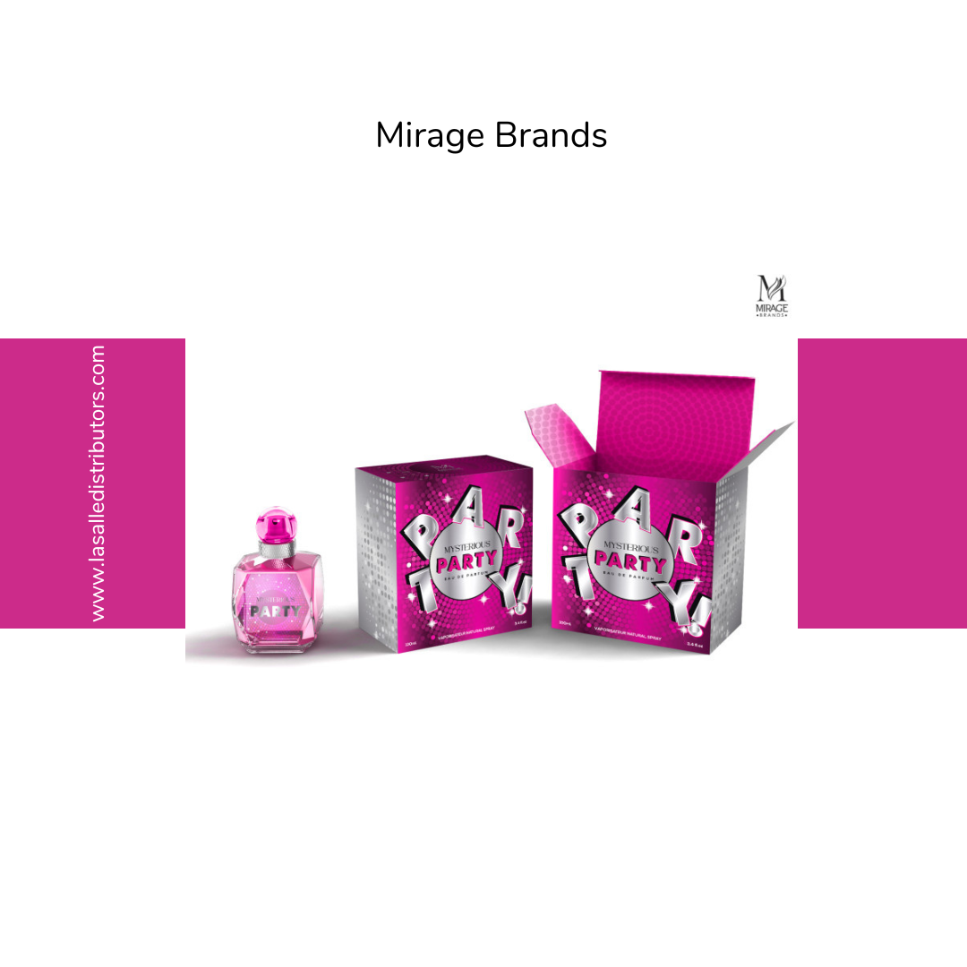 Mirage Brands 3.4 Oz EDP Spray - Mysterious Party (Inspired By Perogative Rave By Britney Spears)