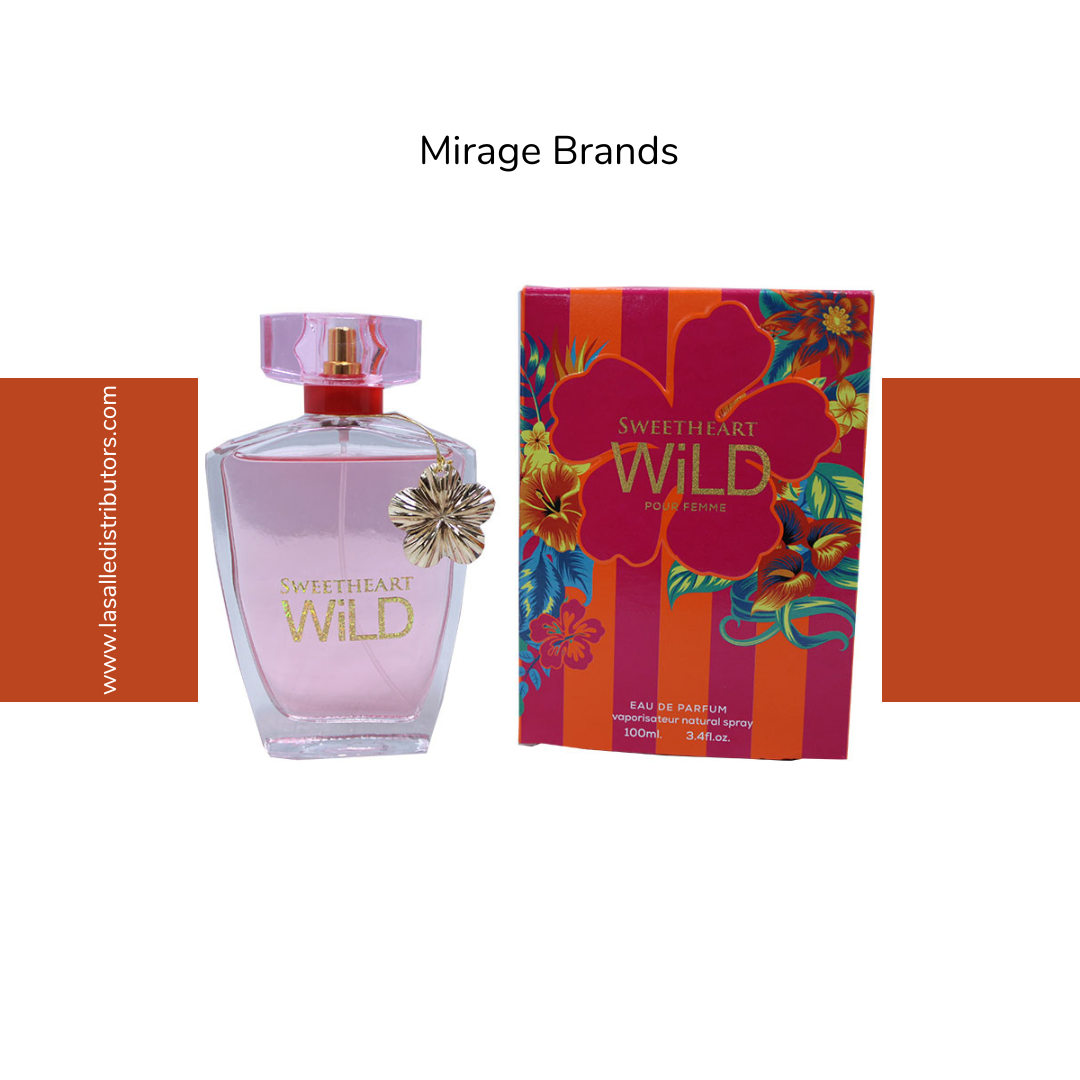 Mirage Brands 3.4 Oz EDP Spray - Sweetheart Wild (Inspired By Very Sexy Now Beach By Victoria&#39;s Secret)