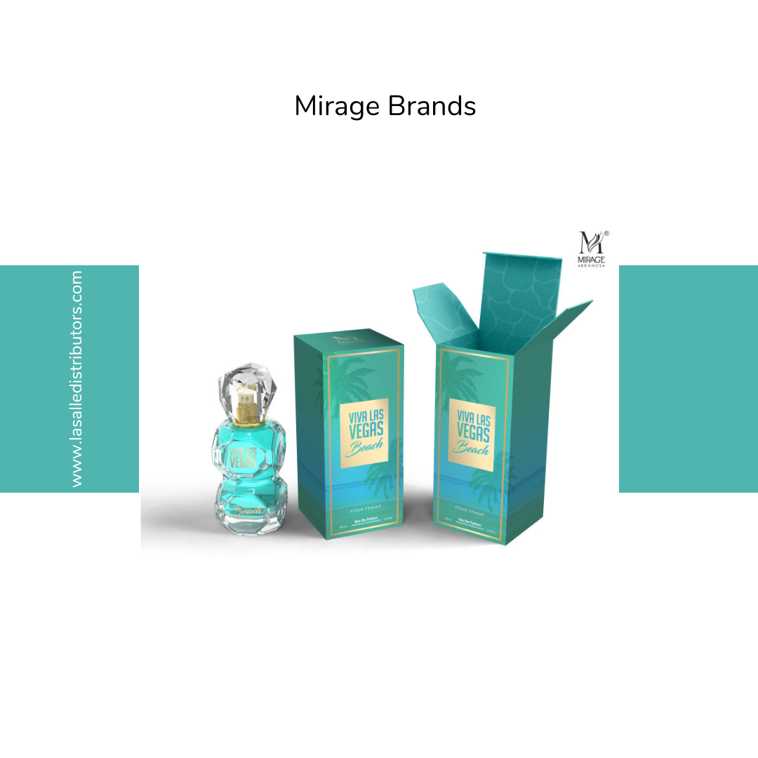 Mirage Brands 3.4 Oz EDP Spray - Viva Las Vegas Beach (Version Of Juicy Couture Oui Splash