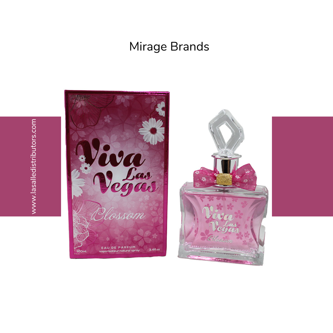 Mirage Brands 3.4 Oz EDP Spray - Viva Las Vegas Blossom (Inspired By Juicy Couture Viva La Juicy Petals)