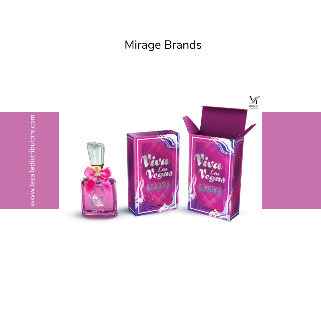 Mirage Brands 3.4 Oz EDP Spray - Viva Las Vegas Lights (Inspired By Juicy Couture Viva La Juicy Neon)