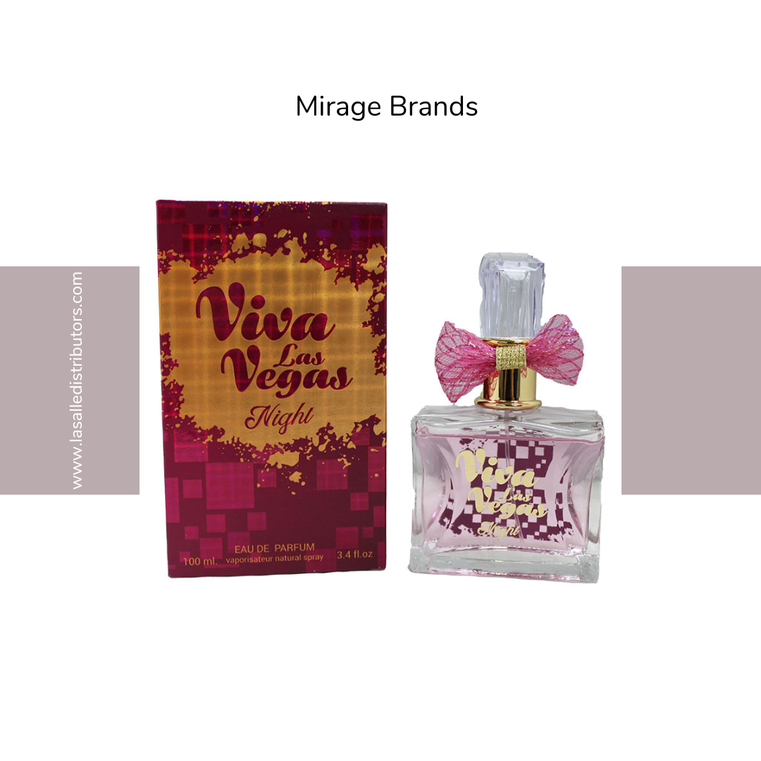 Mirage Brands 3.4 Oz EDP Spray - Viva Las Vegas Night (Inspired By Viva La Juicy Soiree By Juicy Couture)