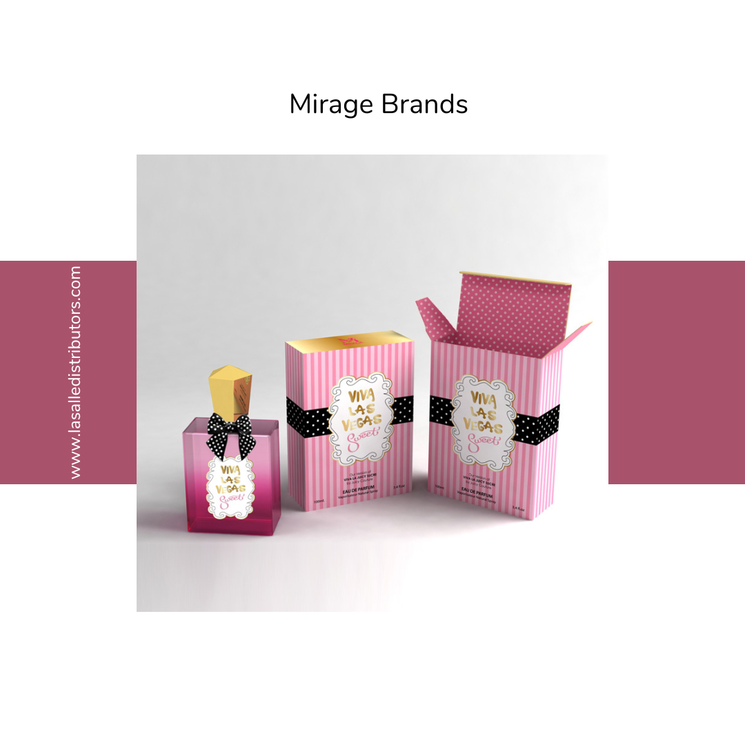 Mirage Brands 3.4 Oz EDP Spray - Viva Las Vegas Sweet (Inspired By Viva La Juicy Sucre By Juicy Couture)