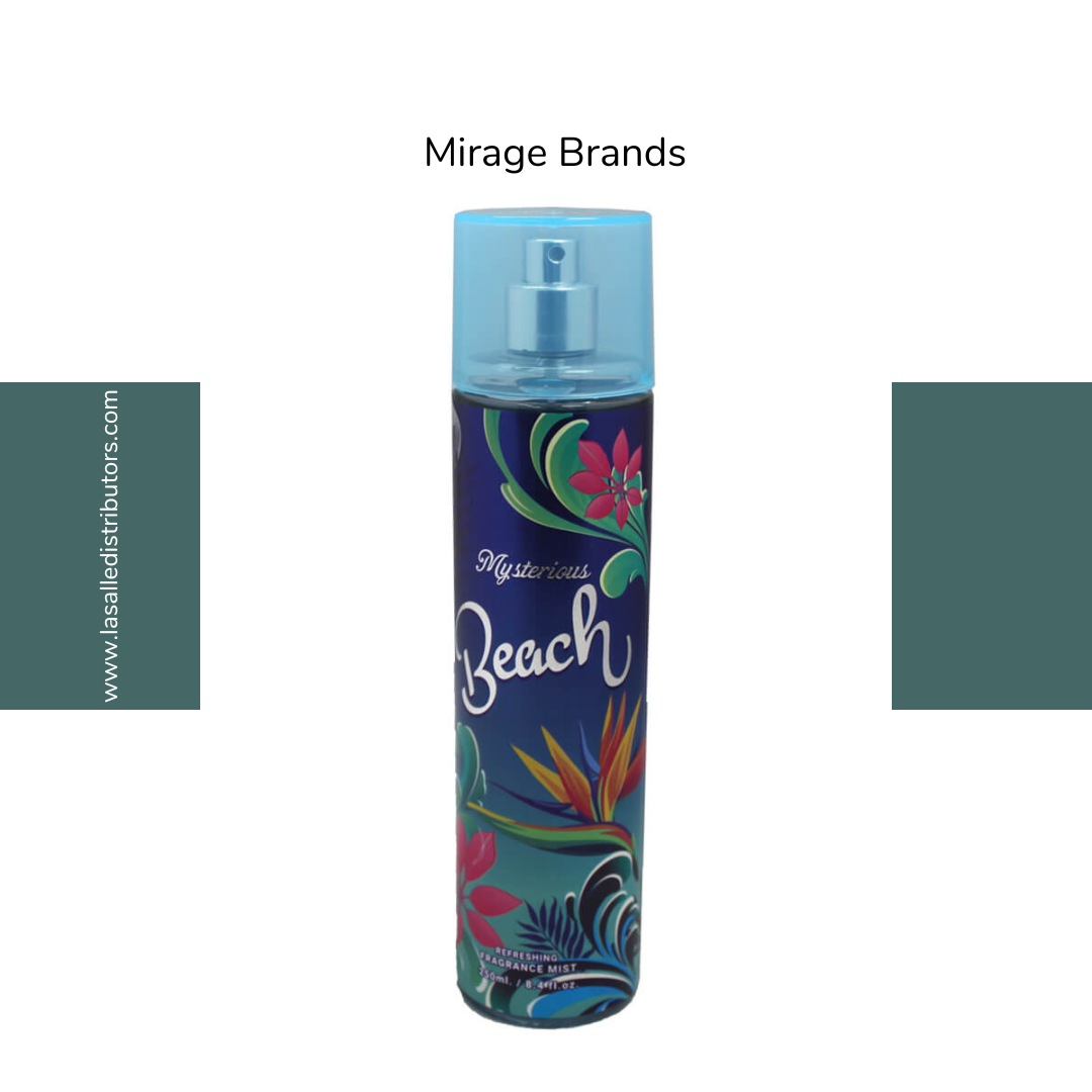 Mirage Brands 8.4 Fl Oz Fragrance Mist - Mysterious Beach (Inspired By Island Fantasy By Britney Spears)