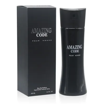 AMAZING CODE POUR HOMME Secret Plus Eau de Parfume Cologne Perfume 3.4 Oz Vaporisateur Natural Spray #FL0973