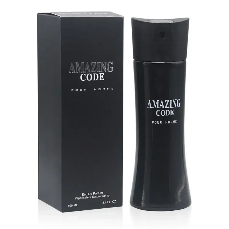 AMAZING CODE POUR HOMME Secret Plus Eau de Parfume Cologne Perfume 3.4 Oz Vaporisateur Natural Spray #FL0973