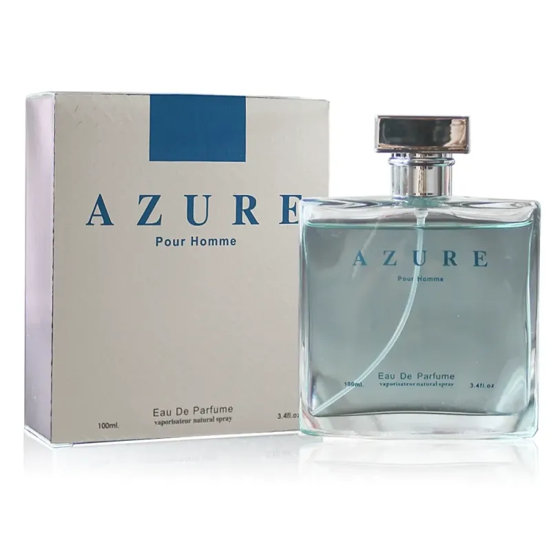 AZURE POUR HOMME Secret Plus Eau de Parfum Cologne Perfume 3.4 OZ Vaporisateur Natural Spray #FL1369