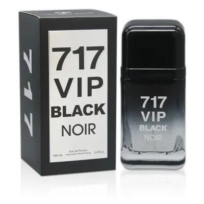 717 VIP BLACK NOIR Cologne Secret Plus Eau de Parfum Perfume 3.4 OZ Vaporisateur Natural Spray #FL2038