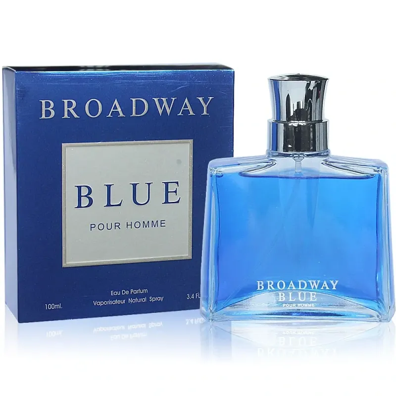 BROADWAY BLUE POUR HOMME Secret Plus Eau de Toilett Cologne Perfume 3.4 Oz Vaporisateur Natural Spray #FL1895