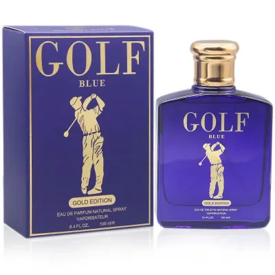 GOLF BLUE GOLD EDITION Cologne Secret Plus Eau de Parfum Perfume 3.4 OZ Vaporisateur Natural Spray #FL2052