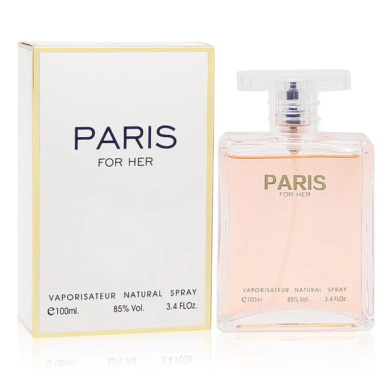 PARIS FOR HER Secret Plus Eau de Parfum Cologne Perfume 3.4 OZ Vaporisateur Natural Spray #FL0669