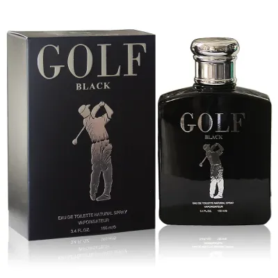 GOLF BLACK Secret Plus Eau de Toilett Cologne Perfume 3.4 Oz Vaporisateur Natural Spray #FL0126
