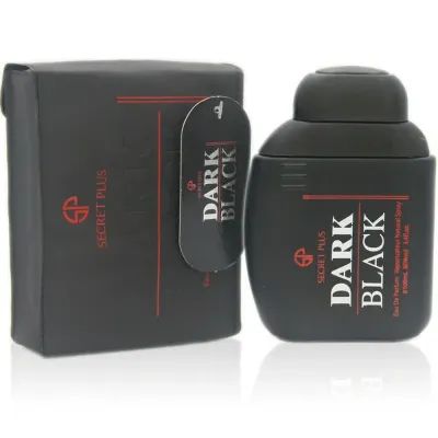 DARK BLACK Secret Plus Eau de Parfum Cologne Perfume 3.4 OZ Vaporisateur Natural Spray #FL2069