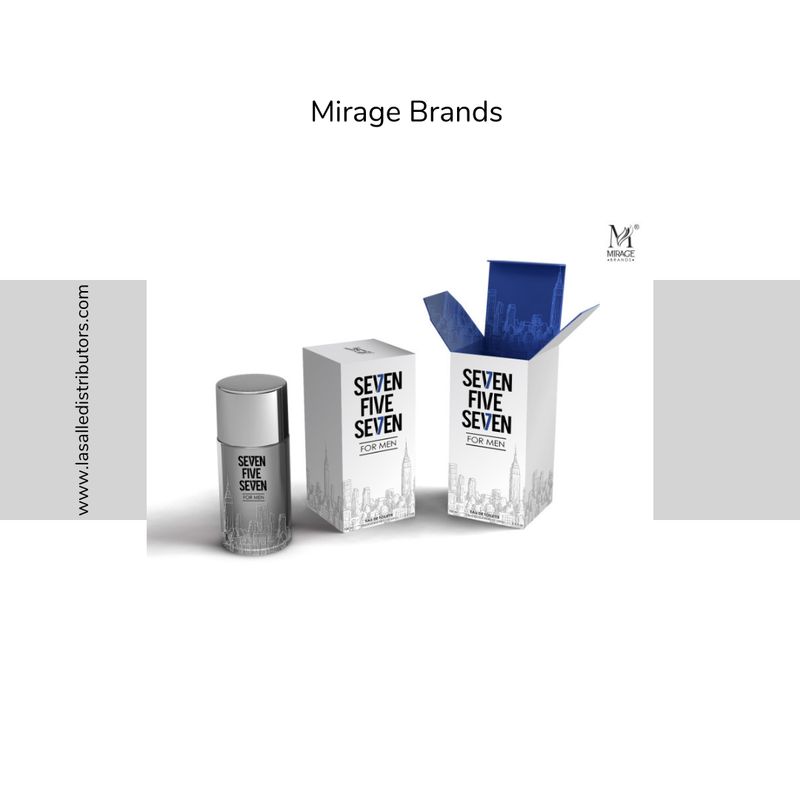 Mirage Brands 3.4 Oz EDT Spray - 757 For Men (Version Of 212 NYC By Carolina Herrera)