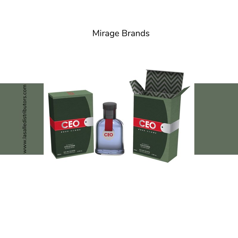 Mirage Brands 3.4 Oz EDT Spray - CEO (Version Of Hugo Boss)