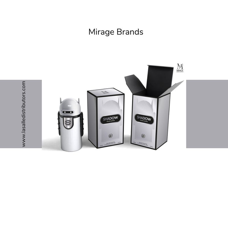Mirage Brands 3.4 Oz EDT Spray - Shadow (Version Of Phantom By Paco Rabanne)