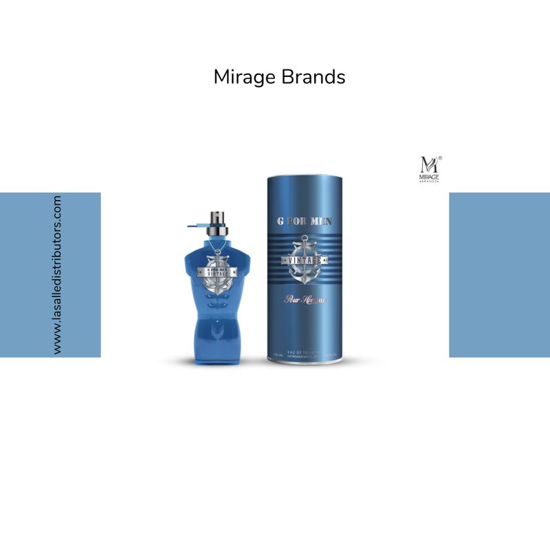 Mirage Brands 3.4 Oz EDT Spray - G For Men Vintage (Version Of JPG Le Male On Board)