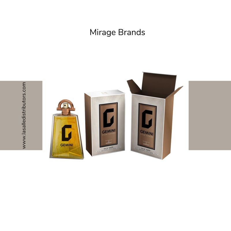 Mirage Brands 3.4 Oz EDT Spray - Gemini (Version Of Givenchy Pi)