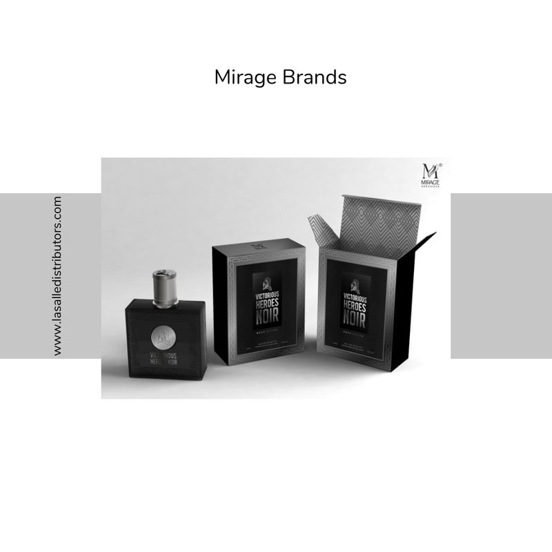 Mirage Brands 3.4 Oz EDT Spray - Victorious Heroes Noir