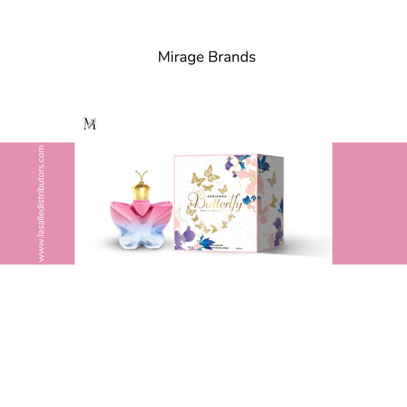 Mirage Brands 3.4 Oz EDP Spray - Adrianna Butterfly