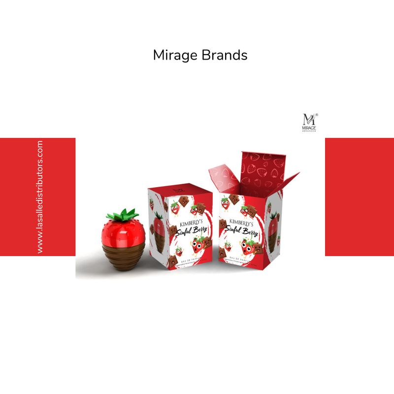 Mirage Brands 3.4 Oz EDP Spray - Kimberly Sinful Berry (Inspired By Kimoji Berry By Kim Kardashian)
