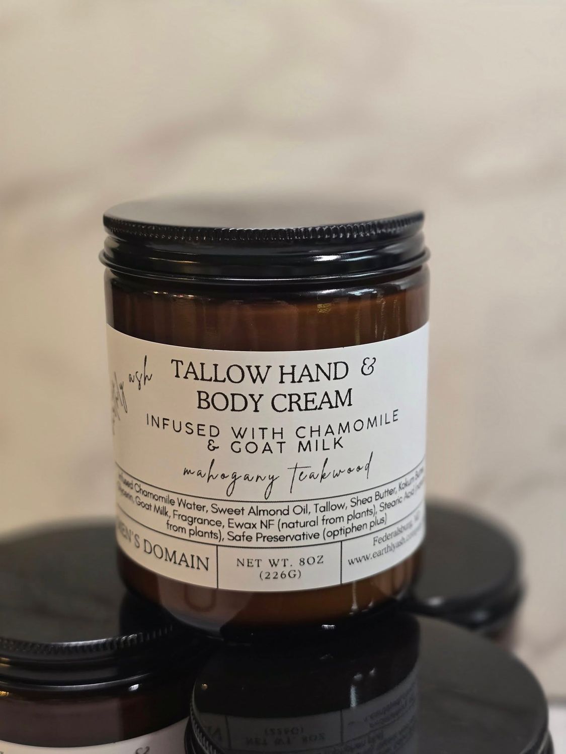 Men&#39;s Line-Tallow Hand &amp; Body Cream