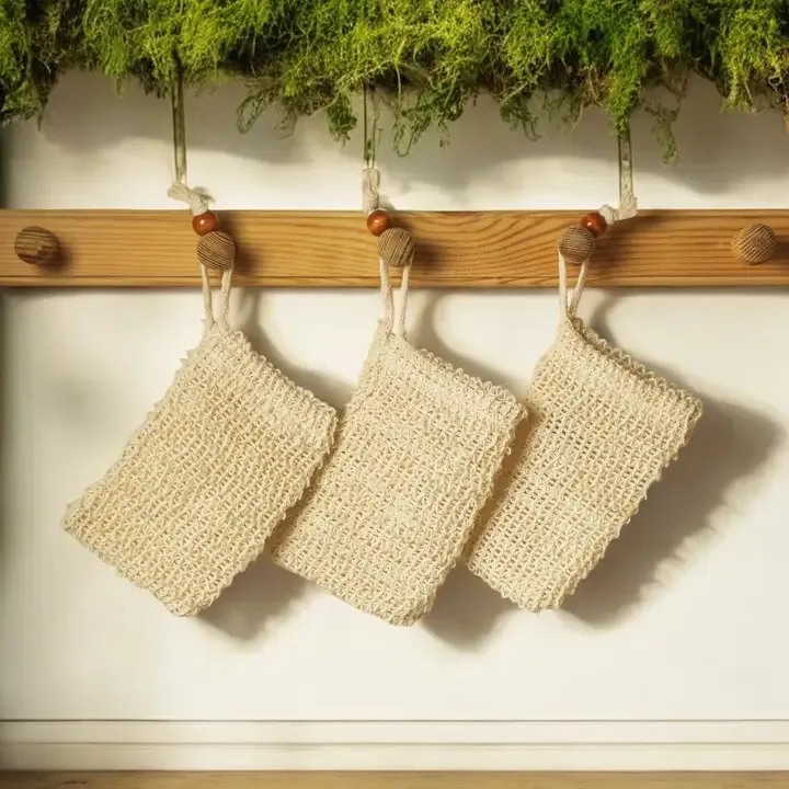 Sisal Soap Saver Bag - Set of 3