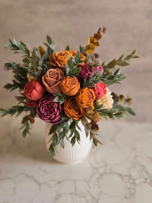 Wax Floral Arrangements