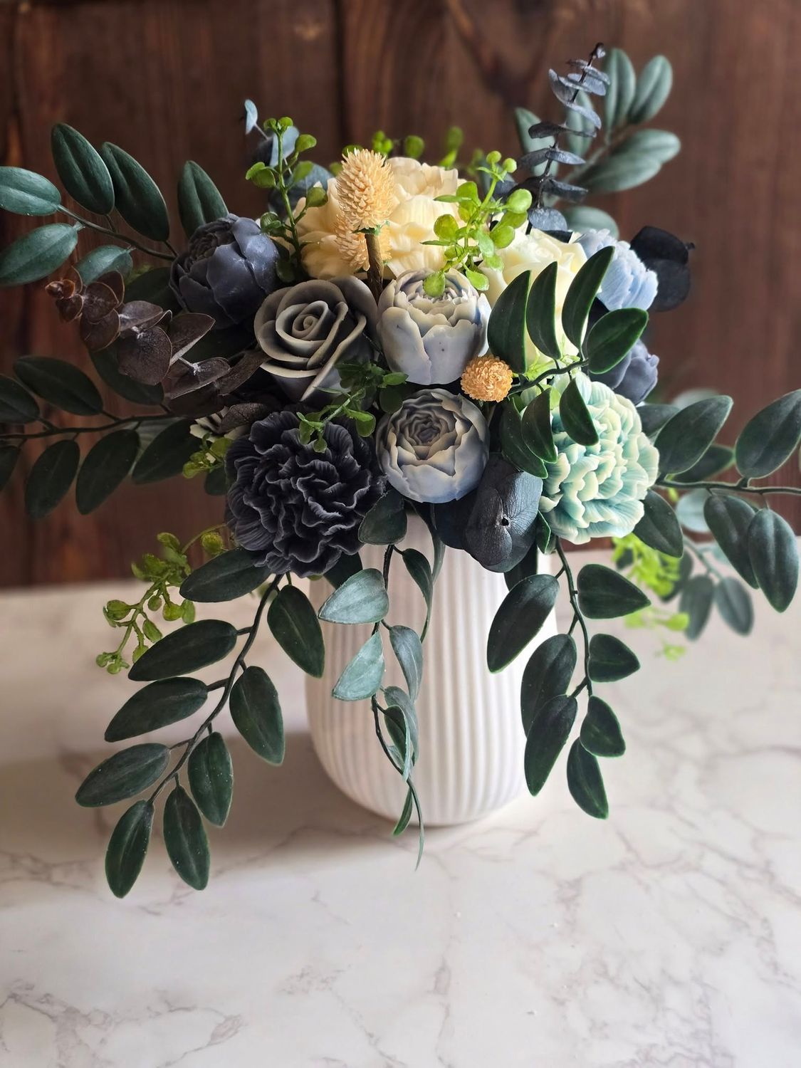 Wax Floral Arrangements