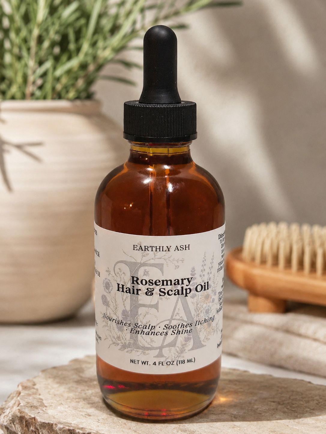 Rosemary Hair &amp; Scalp Oil
