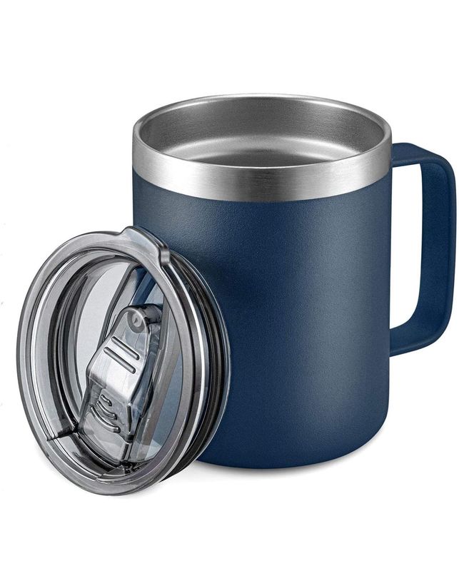 1pc Stainless steel vacum mug
