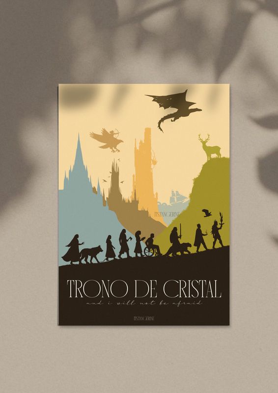 Póster trono de cristal