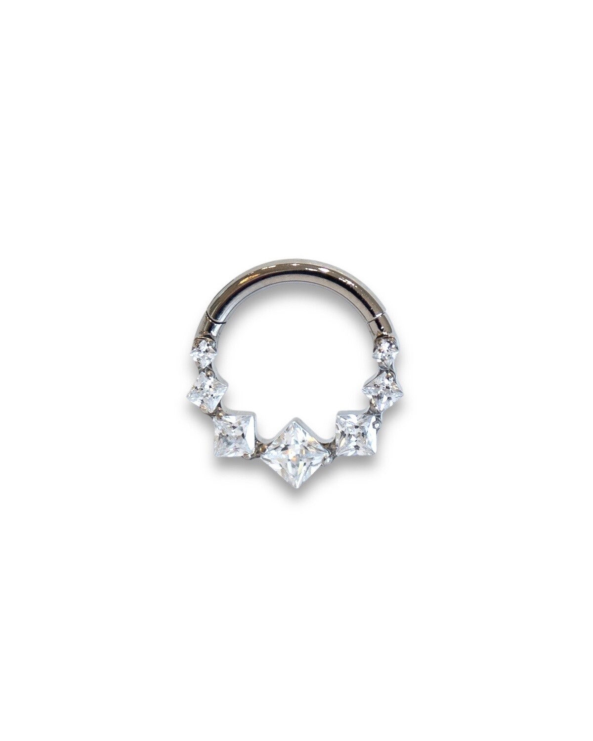 Princess Cut Clicker Cz