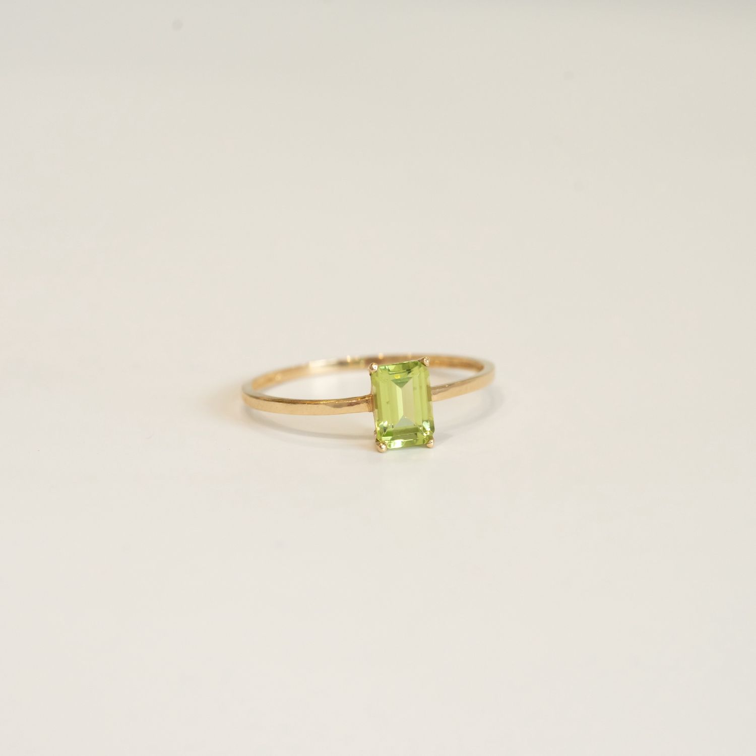 Sweet Talk Ring, Gold: 14k Yellow, Size: 7, Stone: Peridot