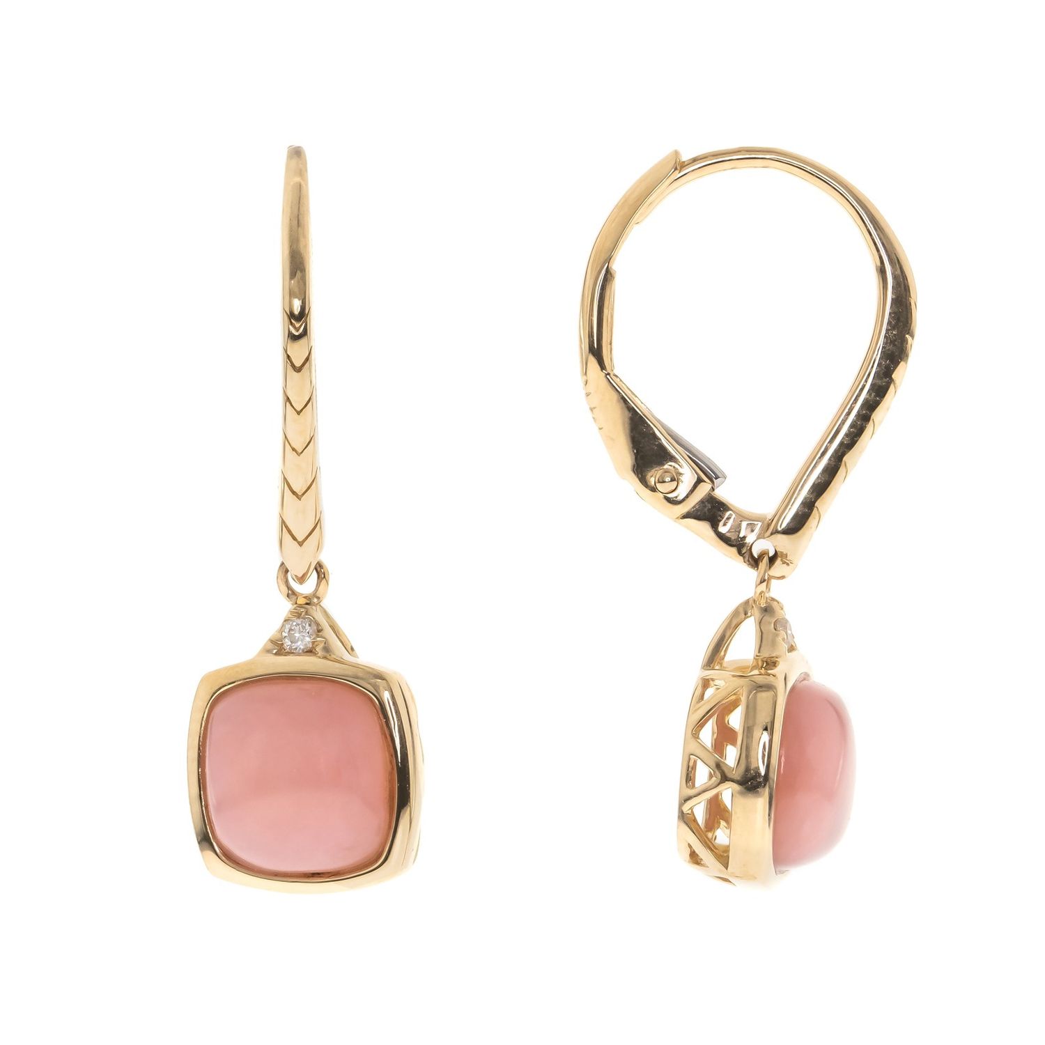 Bloom Opal Hoops
