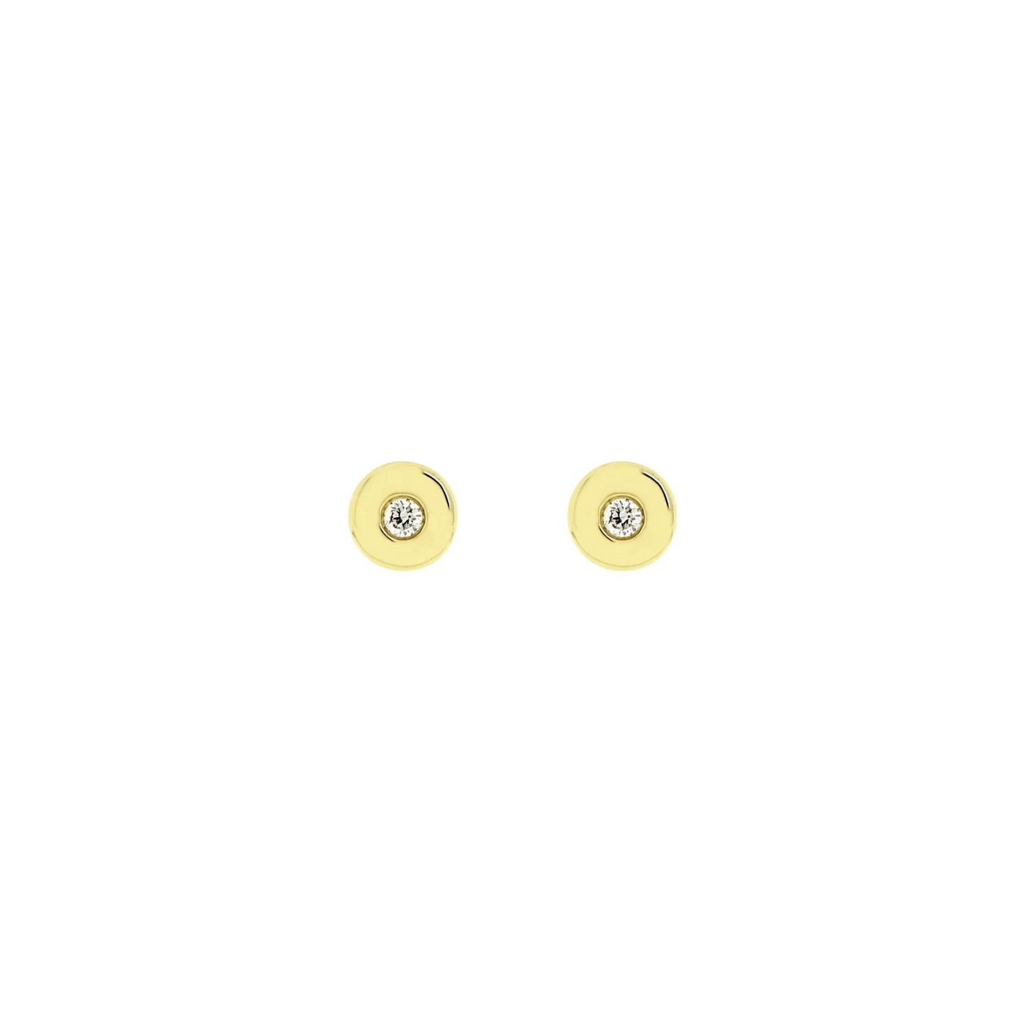 Sloan, Gold: 14k Yellow, Finish: High Polish, Stone: Diamond