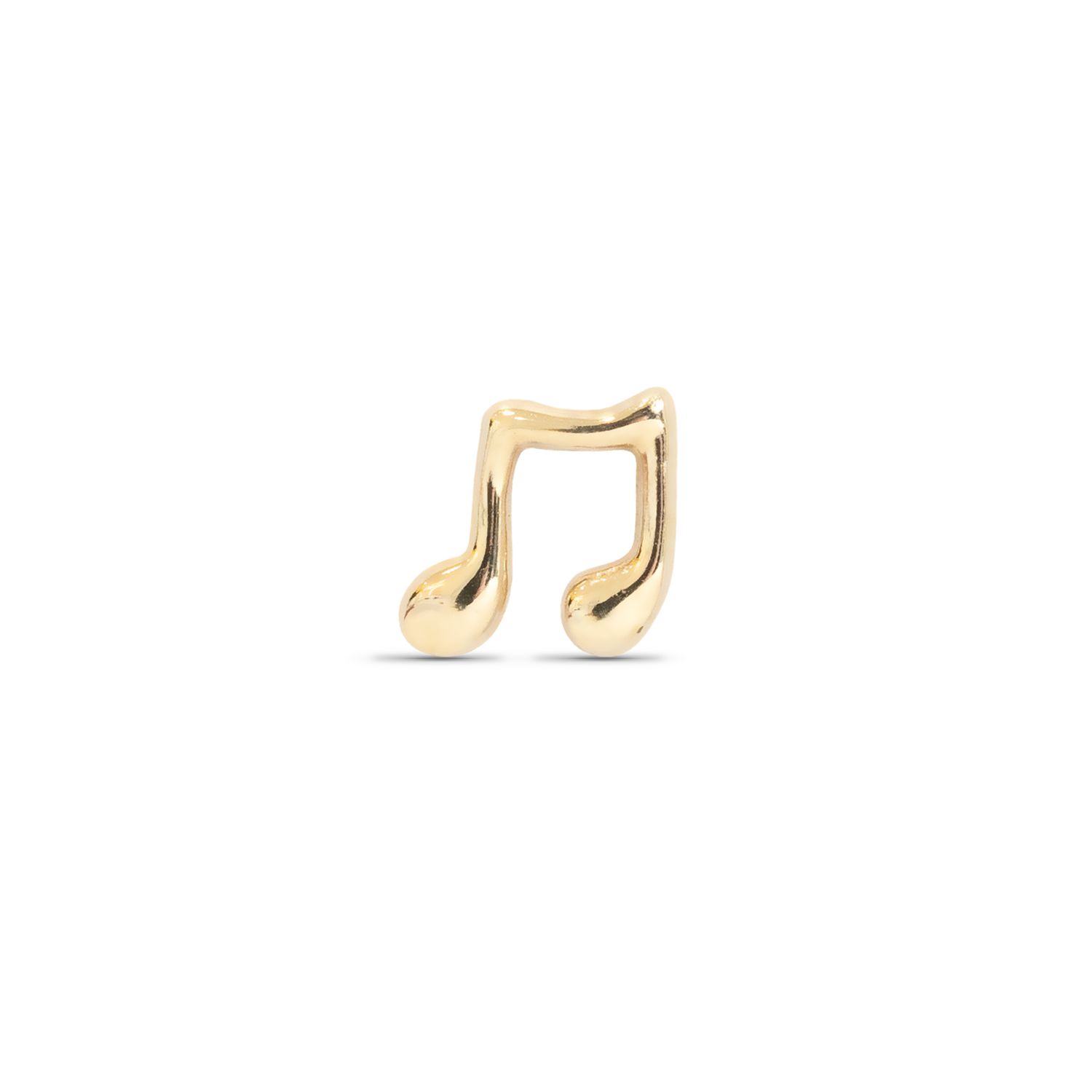 Music Note, Gold: 14k Yellow