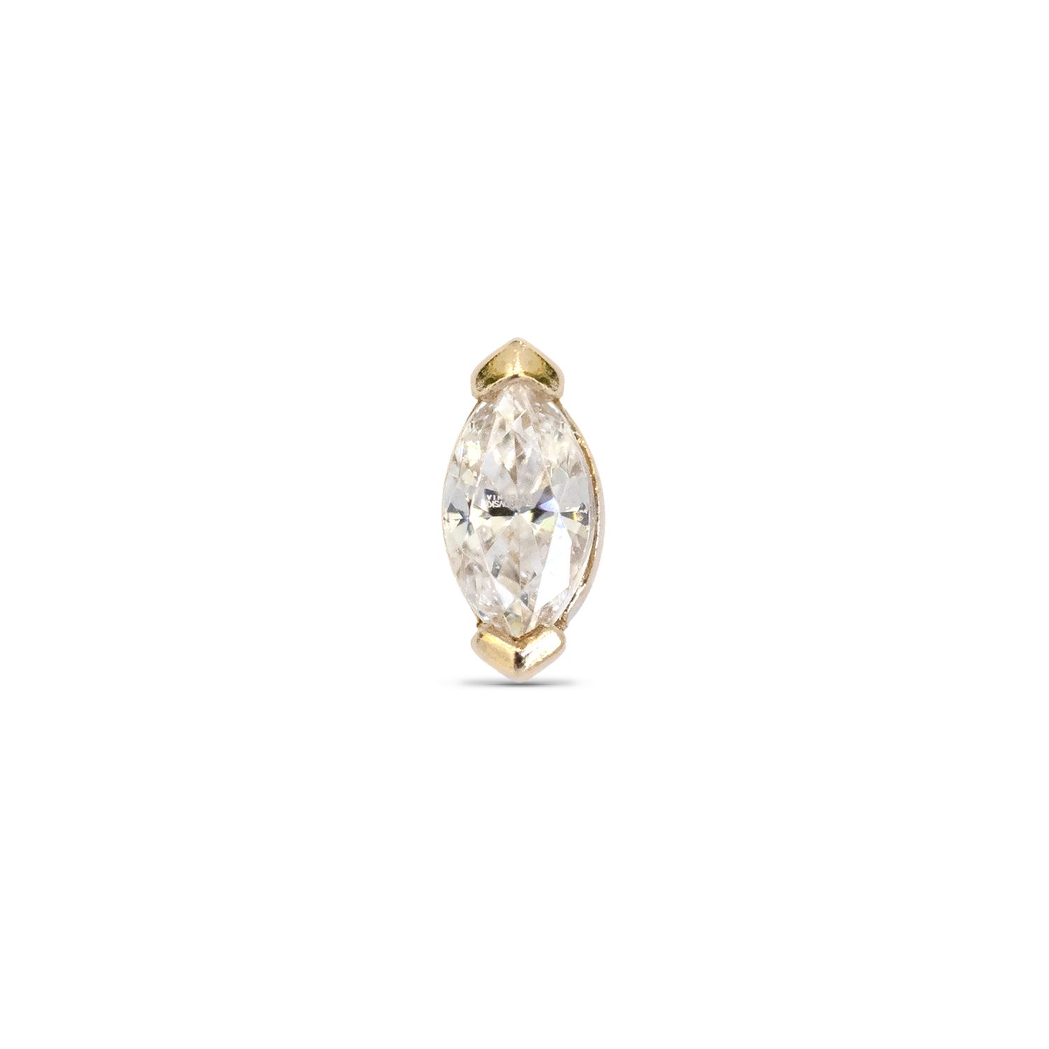 Marquise Basket, Gold: 14k Yellow