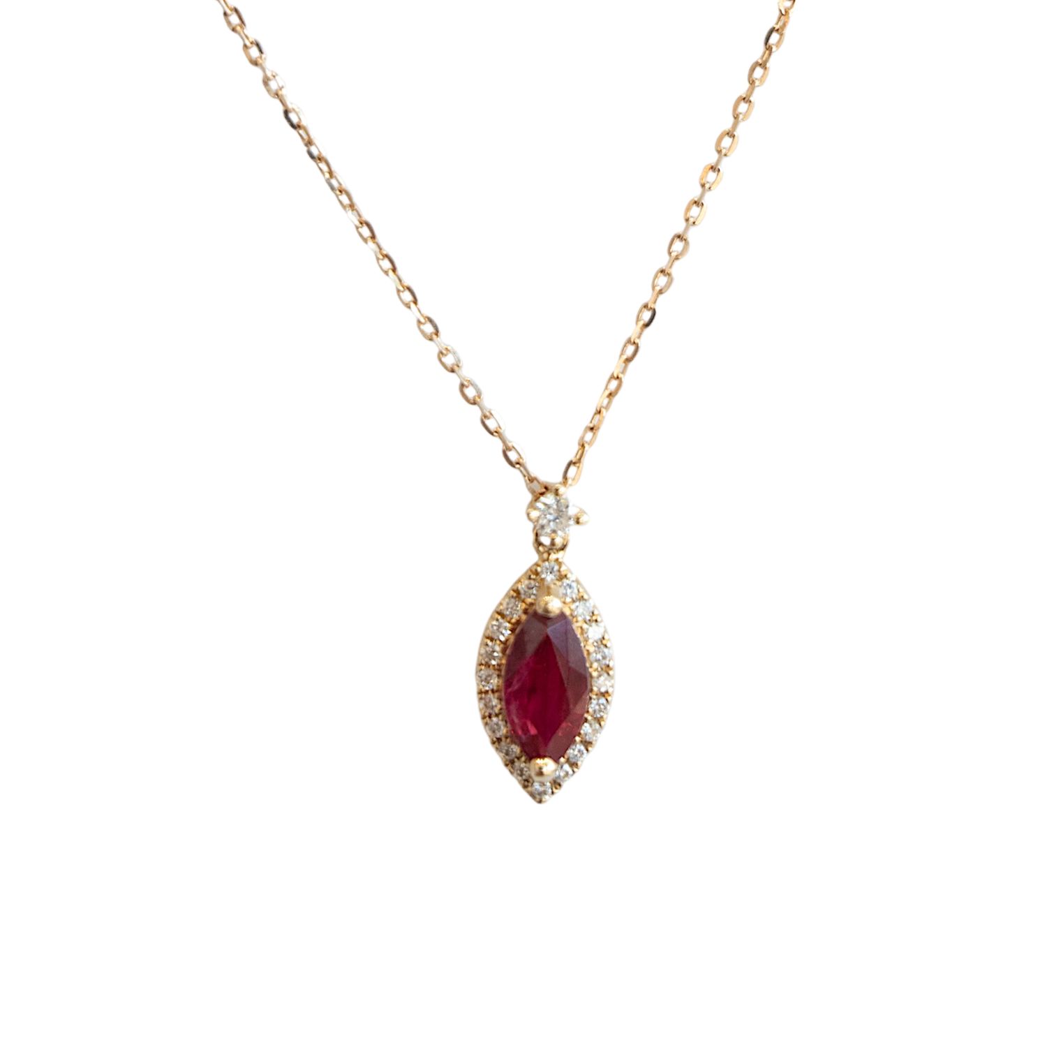 Regal Ruby Necklace