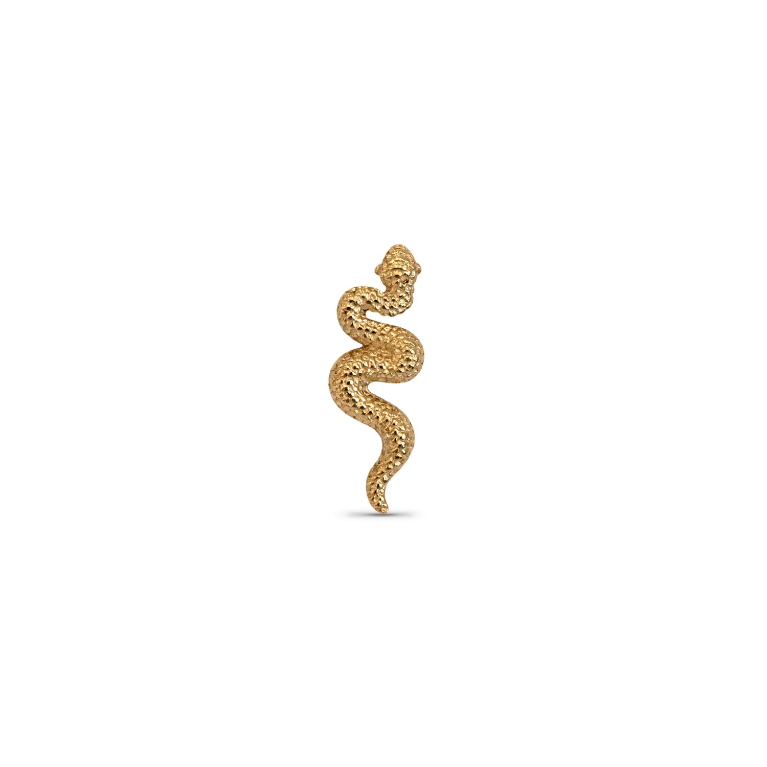 Snake, Gold: 14k Yellow